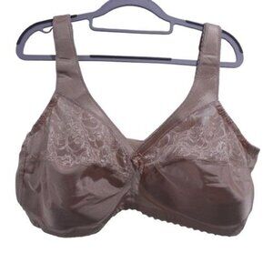 NWOT Glamorise Plus Size Full Figure MagicLift Original Support Wire Free 50C